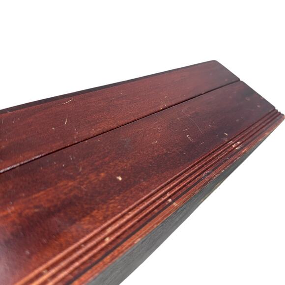 Vintage Naken’s Tarnish Proof Silverware Wooden Chest Flatware Storage Box Only - Picture 14 of 16